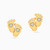 MLE550 - Kids Little Feet Cubic Zirconia Stud Earrings in 18K Gold - 21051110417-3.jpg