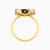 LDR3890 - Textured Heart Red Stone Diamond Ring in 18K Gold - ERG50032-4.jpg