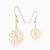 WE359 - Blooming Flower Drop Earrings in Yellow Gold Plating - EA165-4.jpg