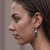 WE366 - Crystal Black Stone Drop Earrings in Sterling Silver - EA177-2.jpg