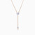 LDN2560 - Delicate Drop Diamond Popcorn Lariat Necklace in 18K Gold - ENE50014-2 .jpg