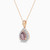 LDN2580 - Pear Peach Stone Diamond Necklace in 18K Gold - SAP06492-3.jpg
