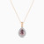 LDN2580 - Pear Peach Stone Diamond Necklace in 18K Gold - SAP06492-4.jpg