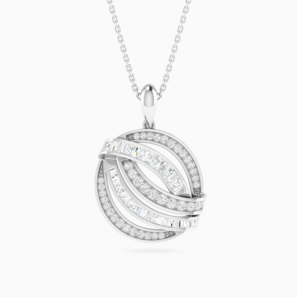 Ball of Thread Diamond Necklace in 18K Gold Ball of Thread Diamond Necklace in 18K Gold
