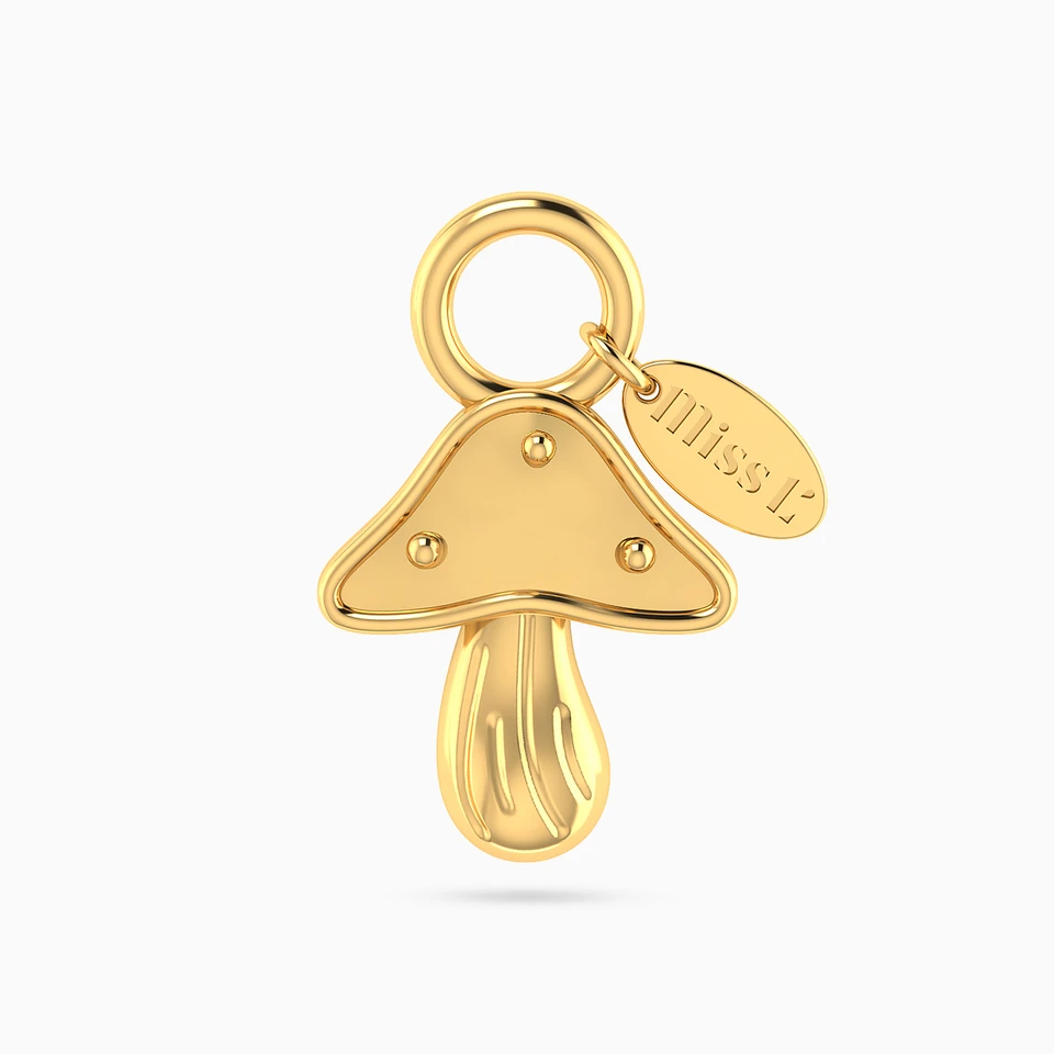 Mushroom Charm in 18K Gold Mushroom Charm in 18K Gold