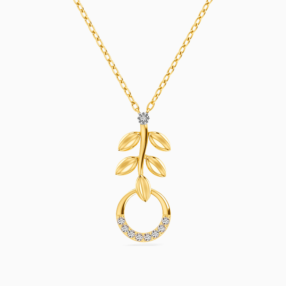 Multishaped Diamond Necklace in 18K Gold Multishaped Diamond Necklace in 18K Gold