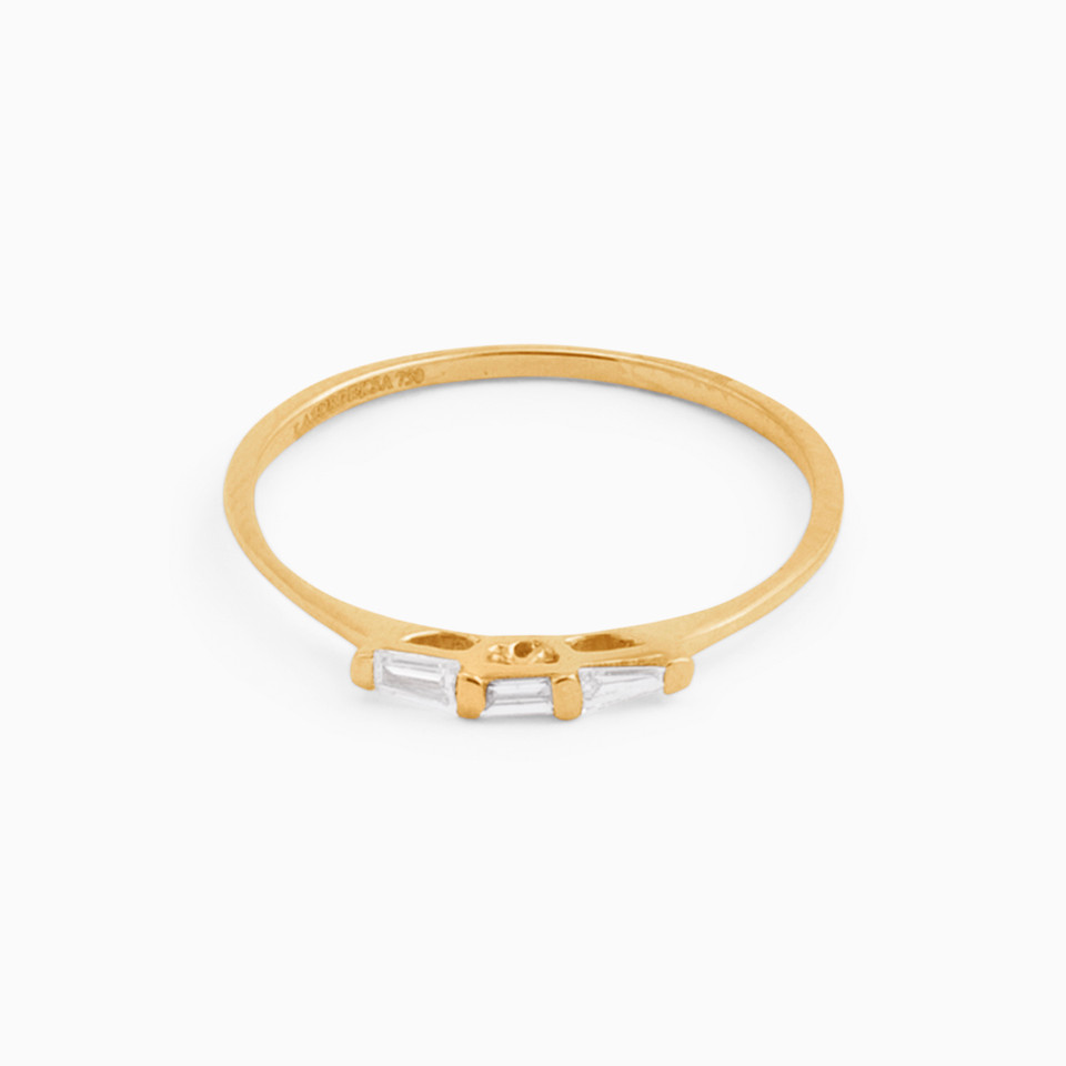 Baguette Diamond Ring in 18K Gold Baguette Diamond Ring in 18K Gold