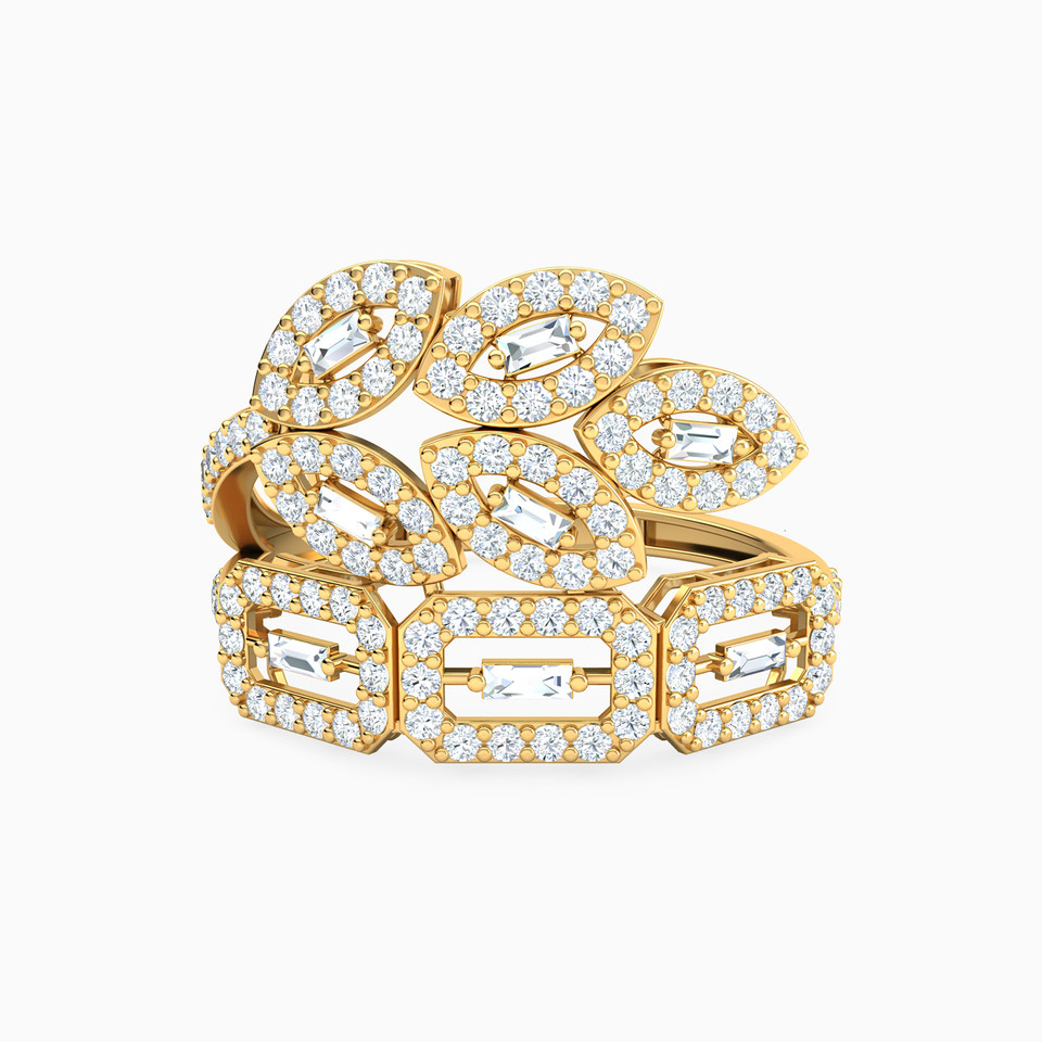 Marquise Cubic Zirconia Ring in 18K Gold Marquise Cubic Zirconia Ring in 18K Gold