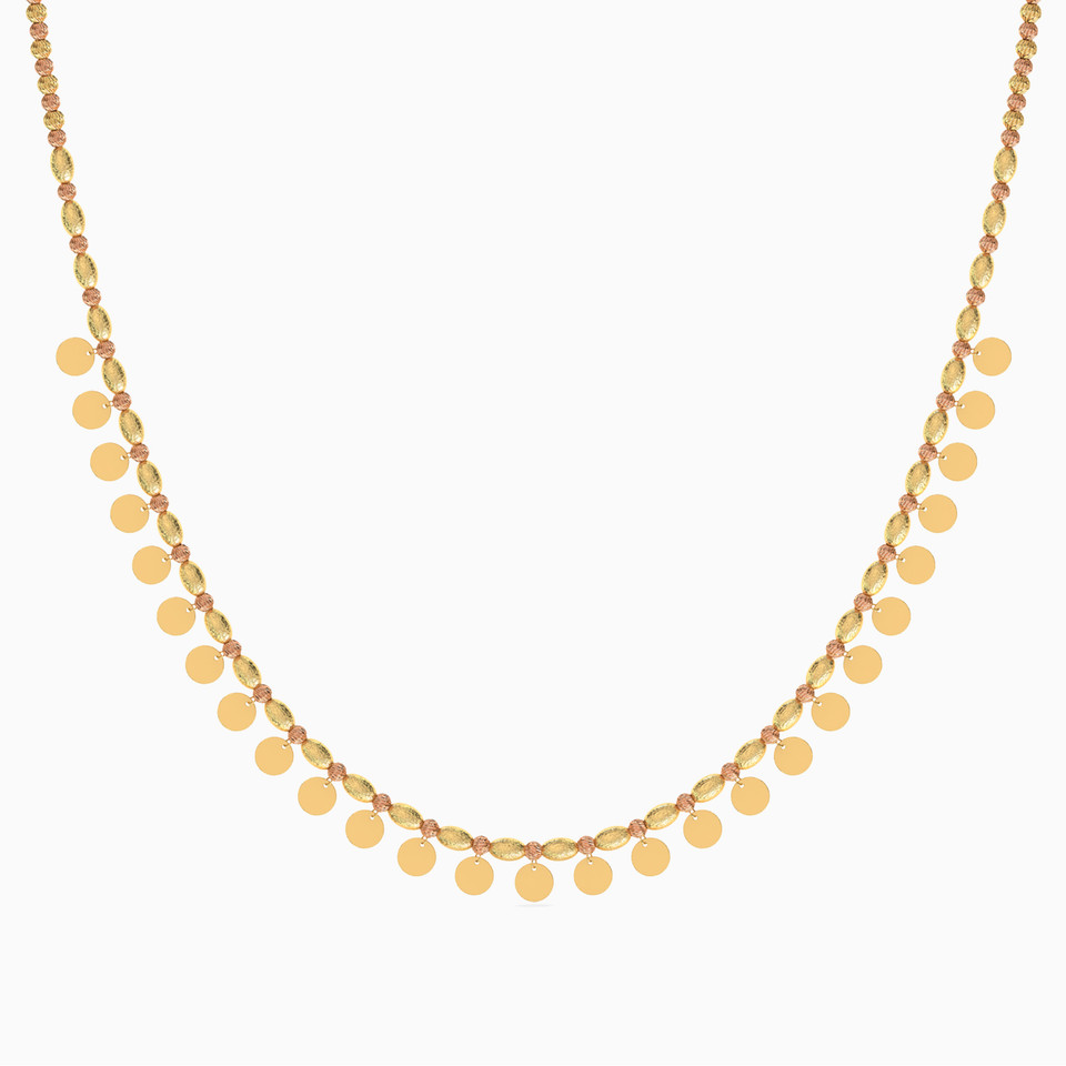 Circle Chain Necklace in 21K Gold Circle Chain Necklace in 21K Gold