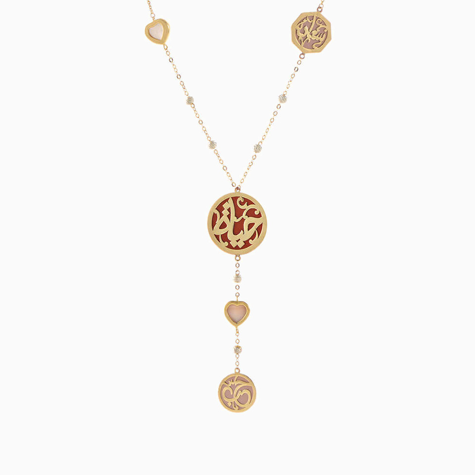 Circle Chain Necklace in 18K Gold Circle Chain Necklace in 18K Gold