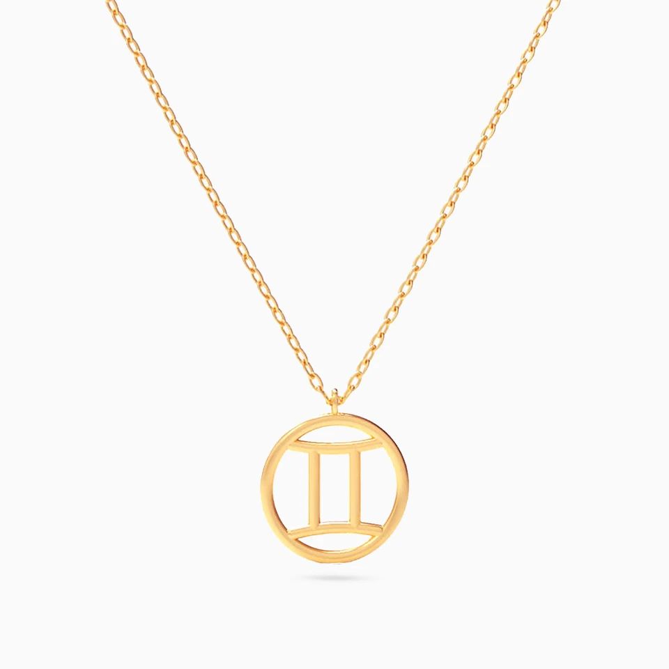 Gemini Necklace in 18K Gold Gemini Necklace in 18K Gold