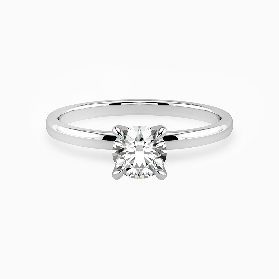 Circle Diamond Ring in 18K Gold - 2 Circle Diamond Ring in 18K Gold - 2