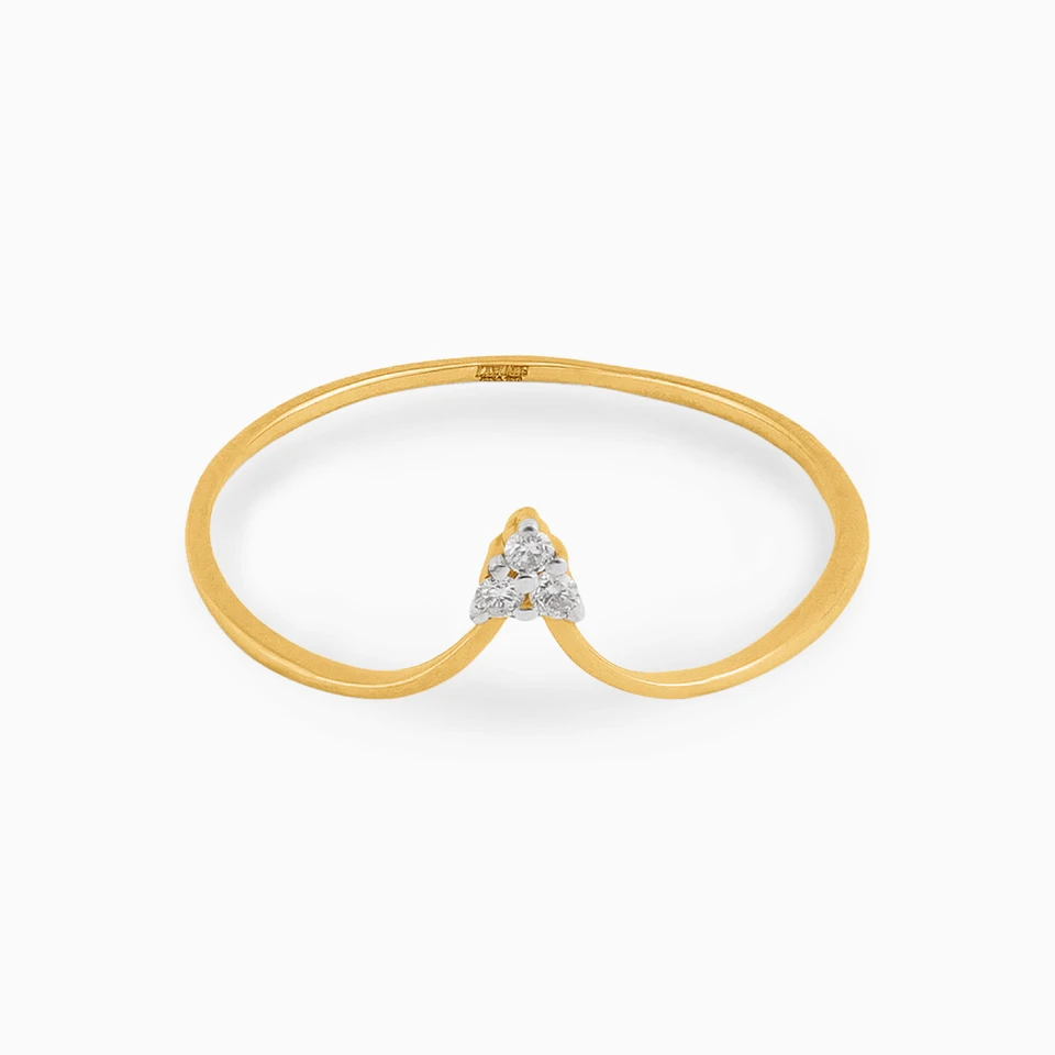 Tiara Diamond Ring in 18K Gold - 2 Tiara Diamond Ring in 18K Gold - 2