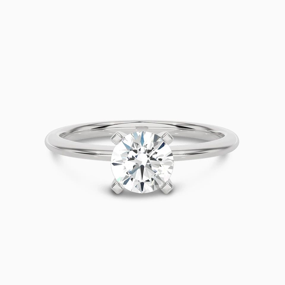 0.7 CT Brilliant Lab Grown Diamond Statement Ring in 18K Gold 0.7 CT Brilliant Lab Grown Diamond Statement Ring in 18K Gold