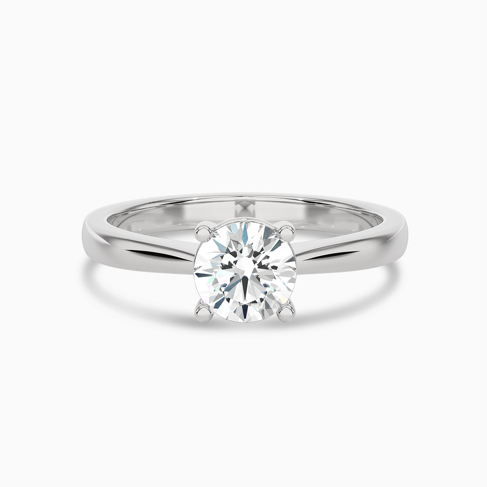 0.7 CT Brilliant Lab Grown Diamond Statement Ring in 18K Gold - 2 0.7 CT Brilliant Lab Grown Diamond Statement Ring in 18K Gold - 2