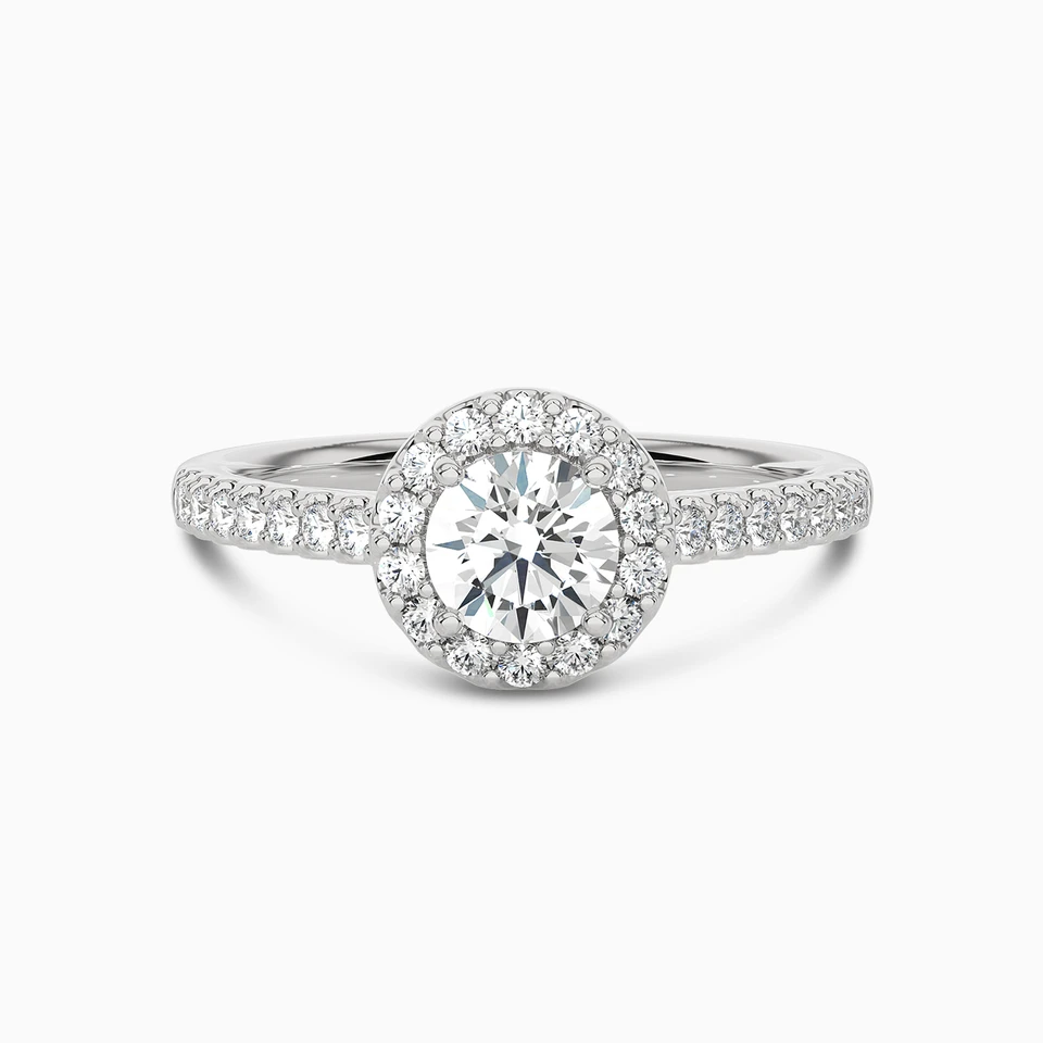 0.75 CT Brilliant Lab Grown Diamond Statement Ring in 18K Gold - 2 0.75 CT Brilliant Lab Grown Diamond Statement Ring in 18K Gold - 2