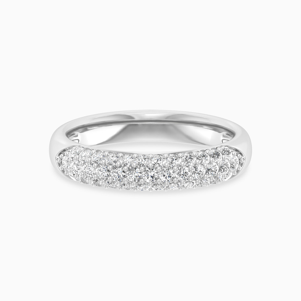 Slim Diamond Ring in 18K Gold - 2 Slim Diamond Ring in 18K Gold - 2