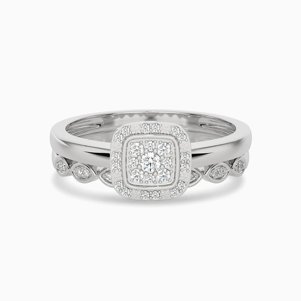 Square Diamond Ring in 18K Gold Square Diamond Ring in 18K Gold