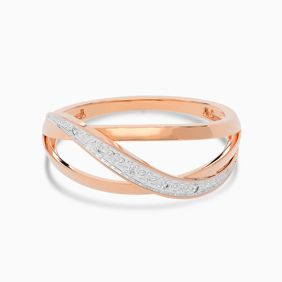 Crisscross Diamond Ring in 18K Gold Crisscross Diamond Ring in 18K Gold