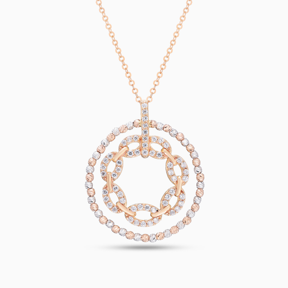 Circle Necklace in 21K Gold Circle Necklace in 21K Gold