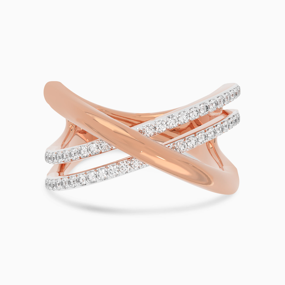 Statement Diamond Ring in 18K Gold Statement Diamond Ring in 18K Gold