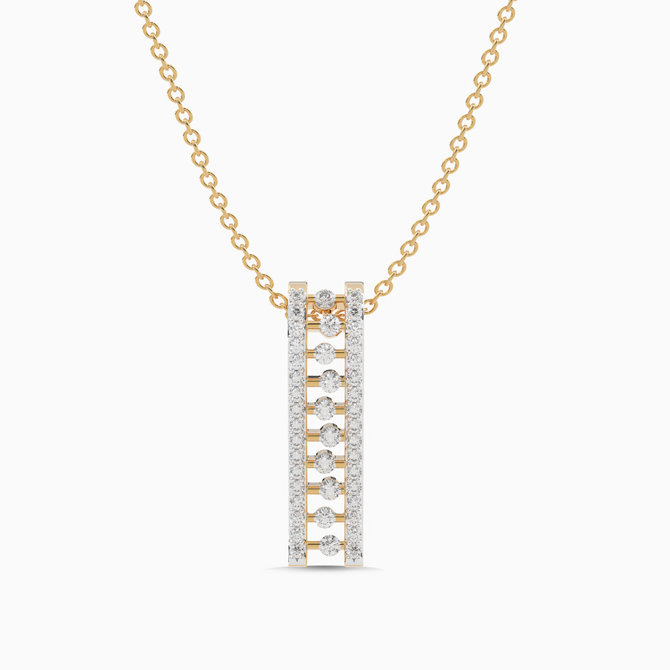 Diamond Necklace in 18K Gold Diamond Necklace in 18K Gold