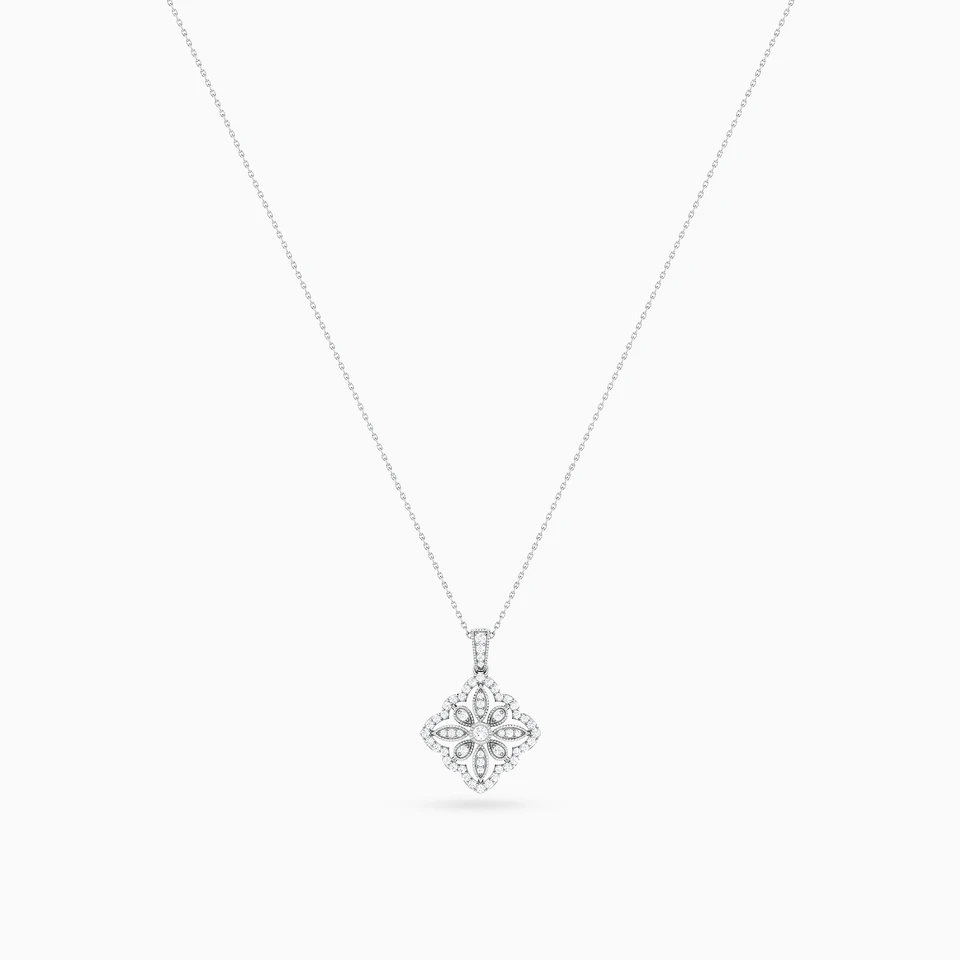Star Diamond Necklace In 18K Gold Star Diamond Necklace In 18K Gold