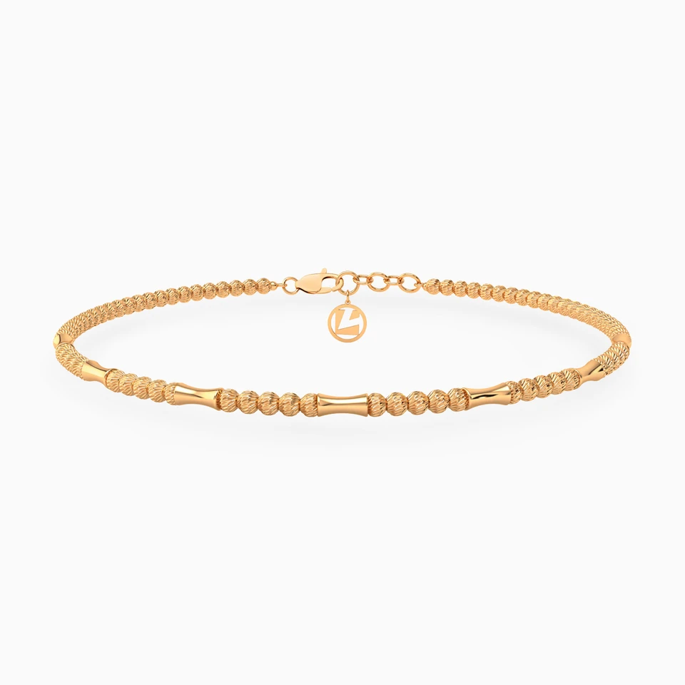 Beads Bracelet In 21K Gold Beads Bracelet In 21K Gold