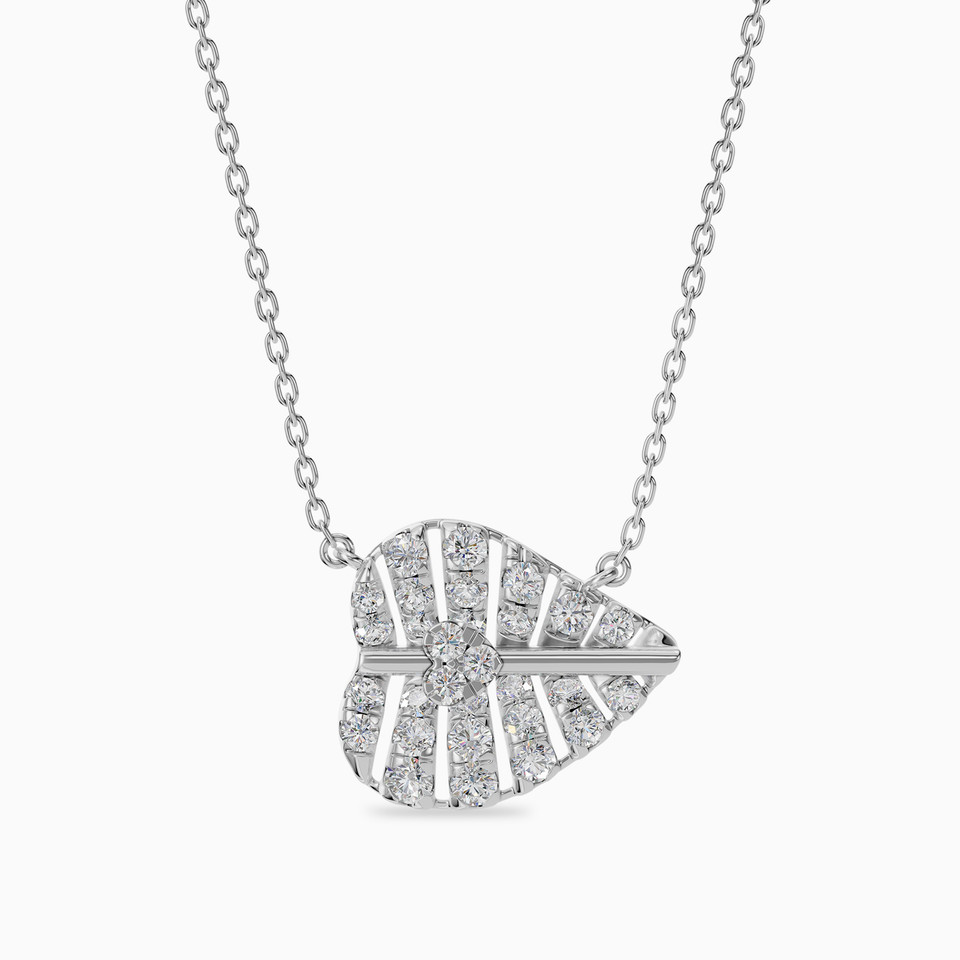 Leaf Diamond Necklace in 18K Gold Leaf Diamond Necklace in 18K Gold