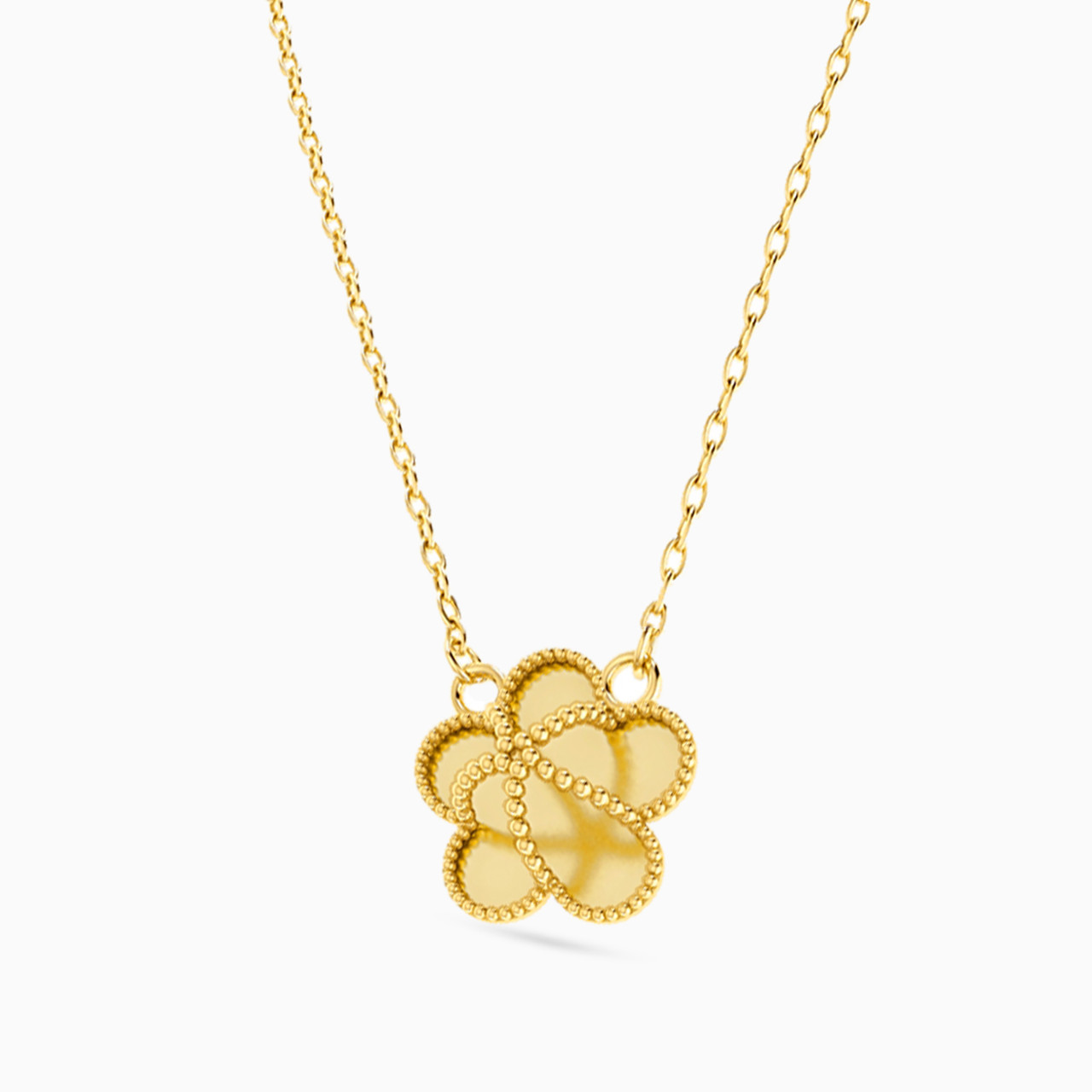 18K Gold Pendant Necklace