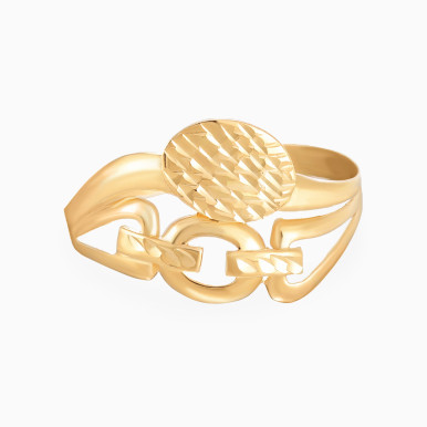 Links Ring in 21K Gold - 62002110493 Links Ring in 21K Gold - 62002110493
