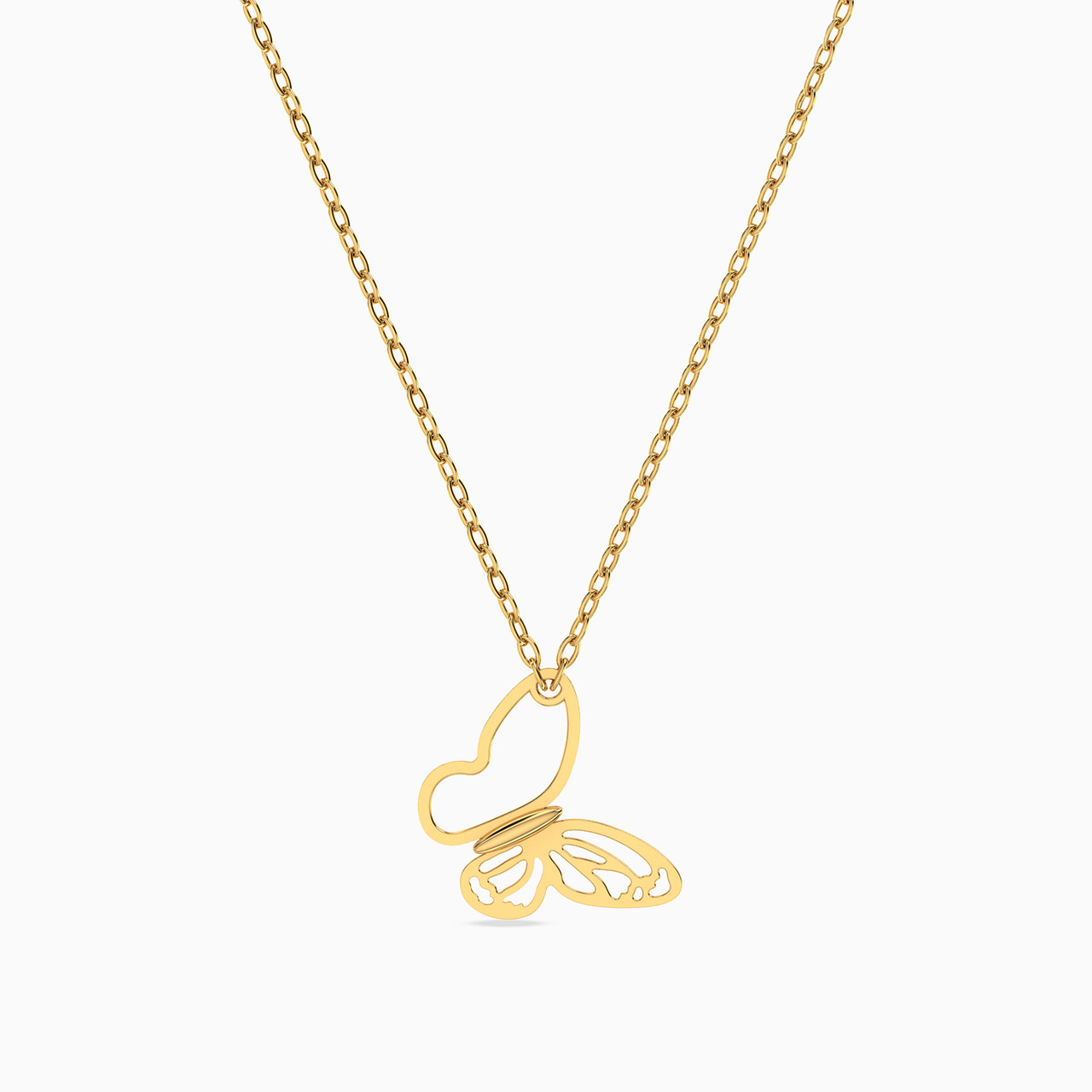 18K Gold Pendant Necklace