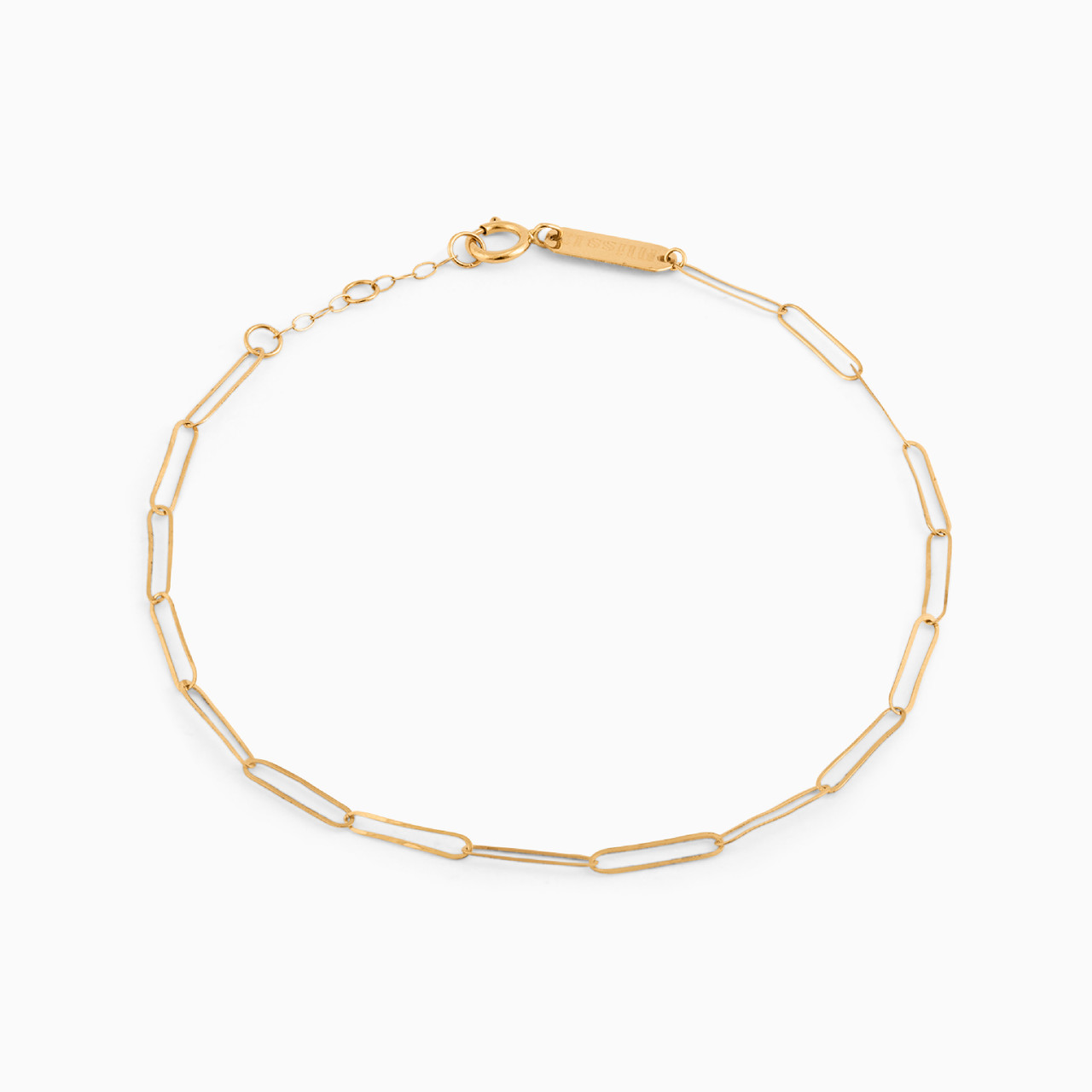 18K Gold Chain Bracelet