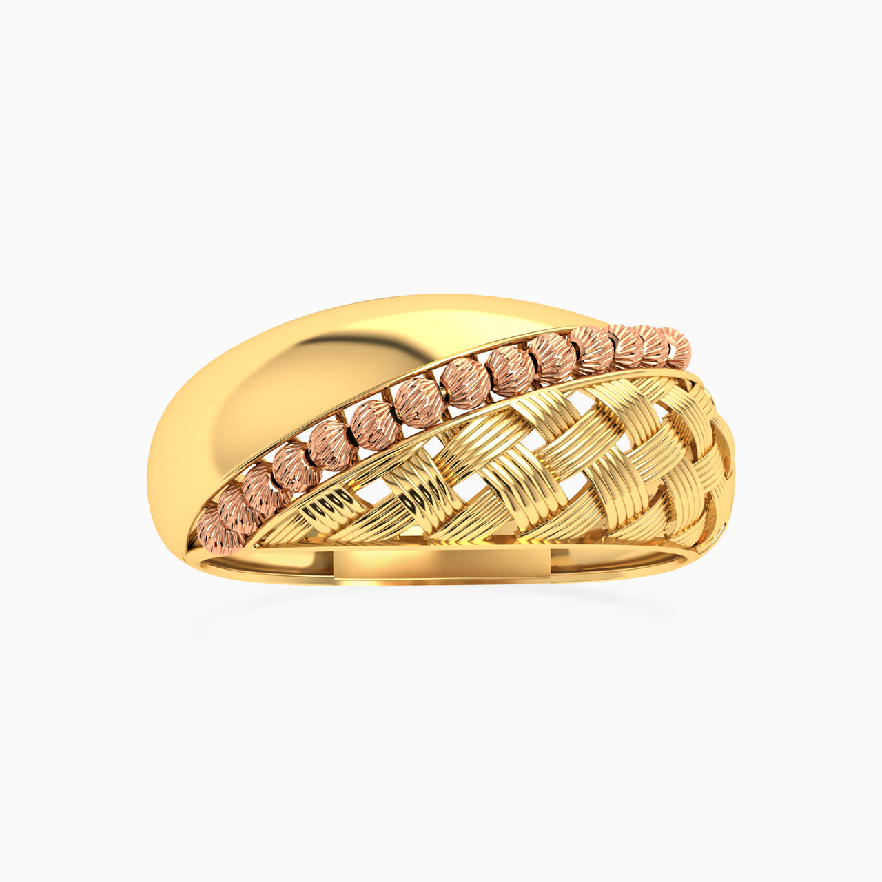 21K Gold Statement Ring