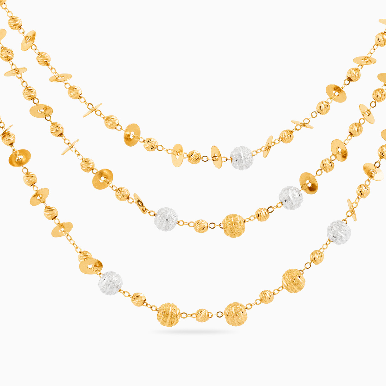 21K Gold Layered Necklace