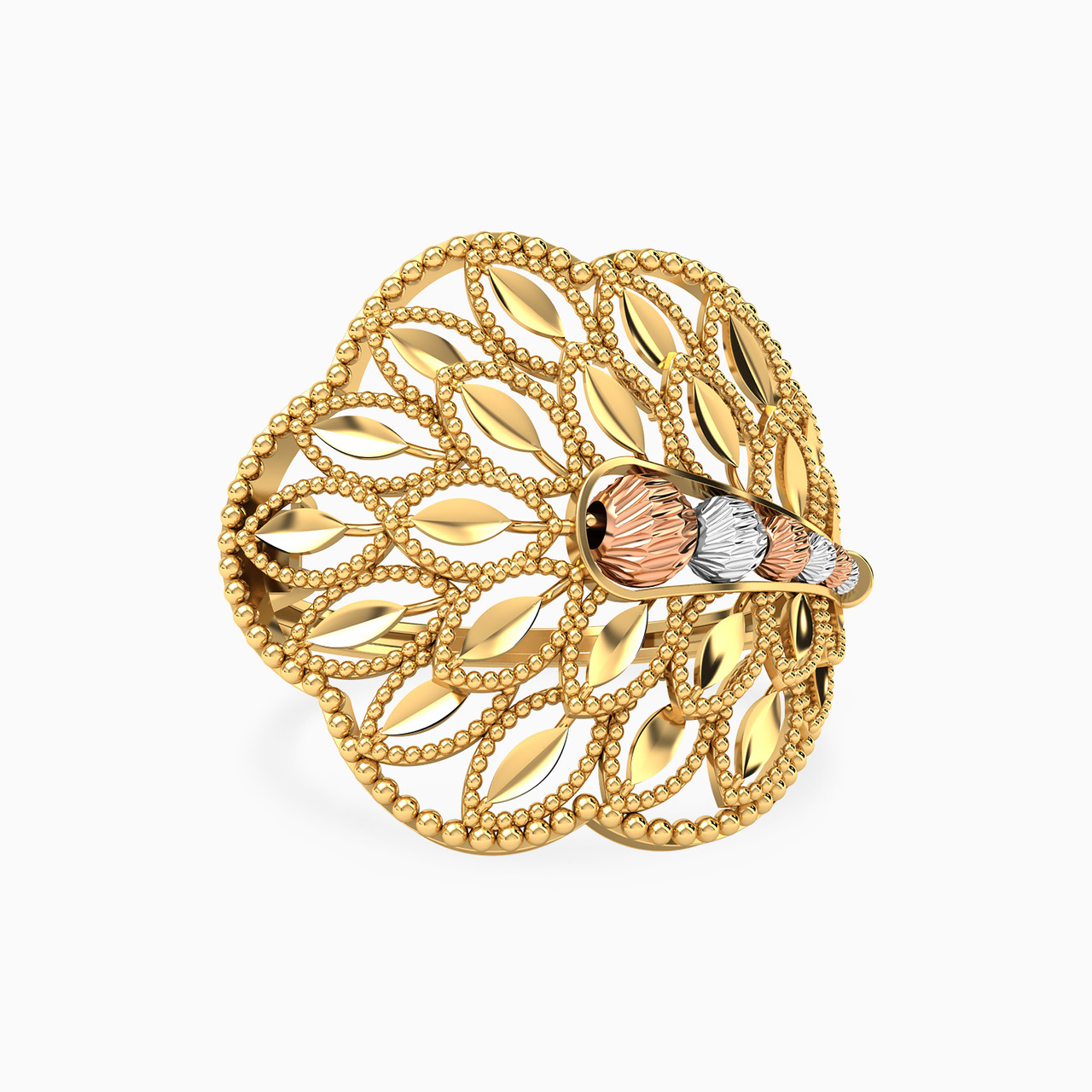 21K Gold Statement Ring