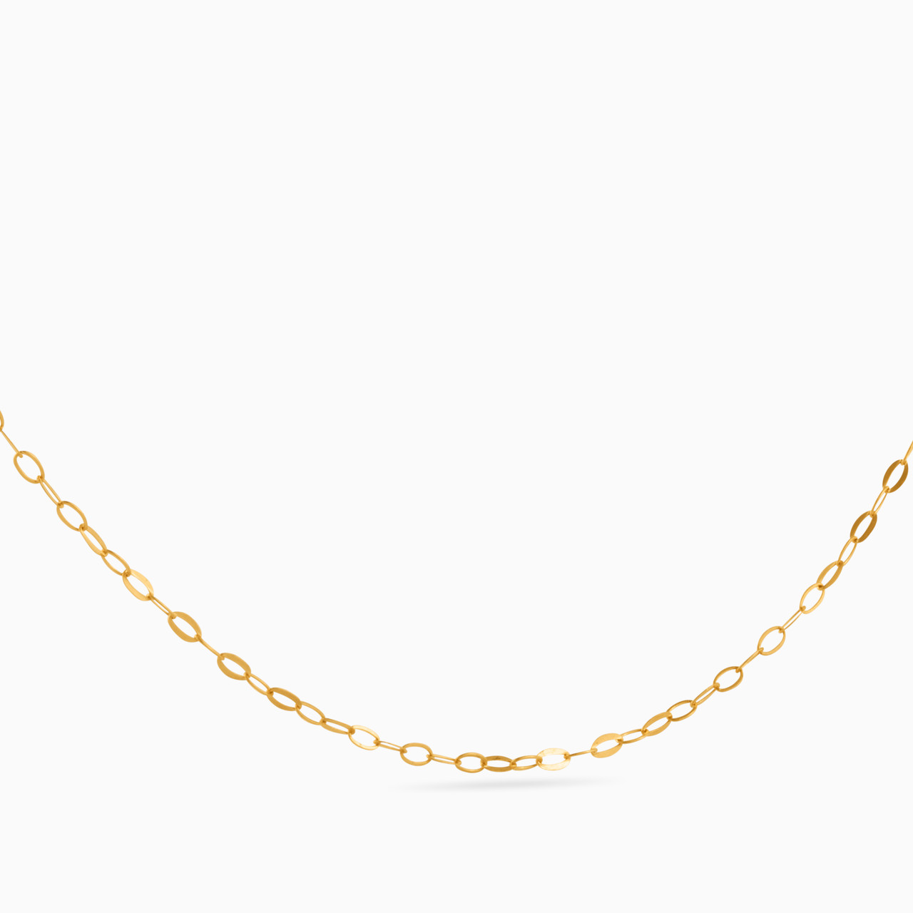 21K Gold Chain Necklace