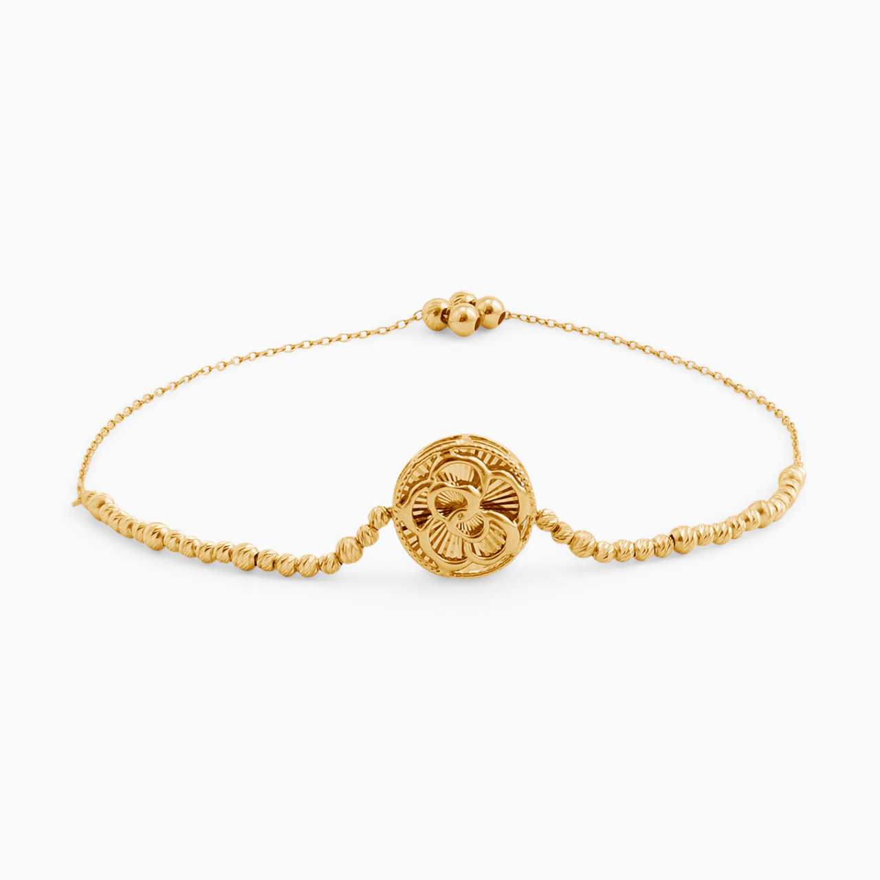 21K Gold Chain Bracelet