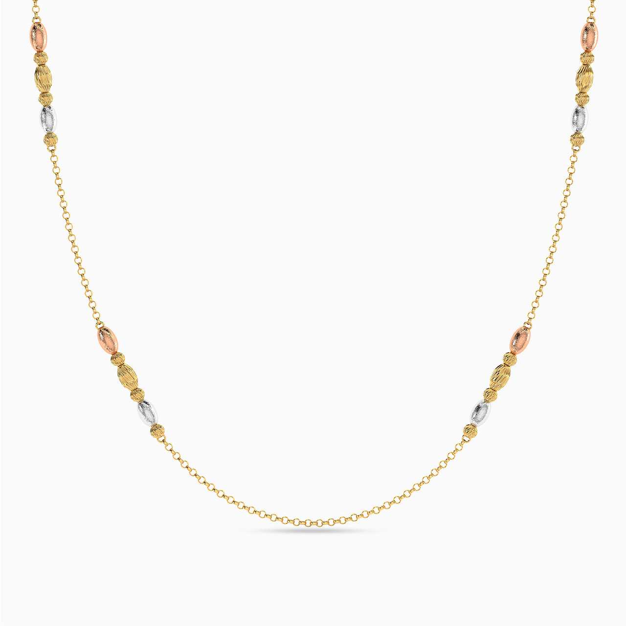 18K Gold Chain Necklace