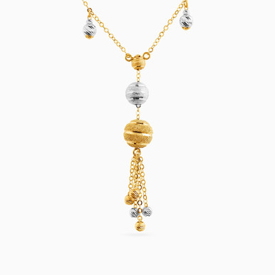 Tassel Necklace in 18K Gold - 21005020026