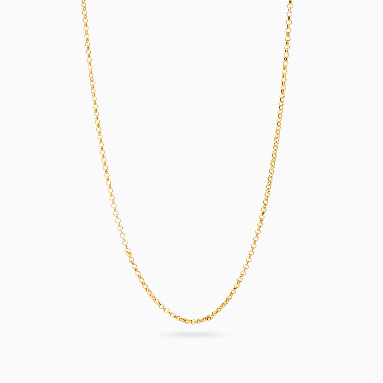 21K Gold Chain Necklace