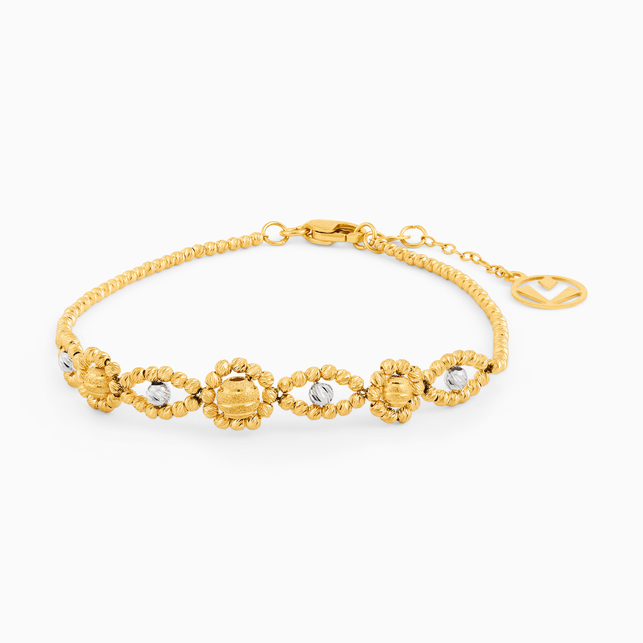 21K Gold Chain Bracelet