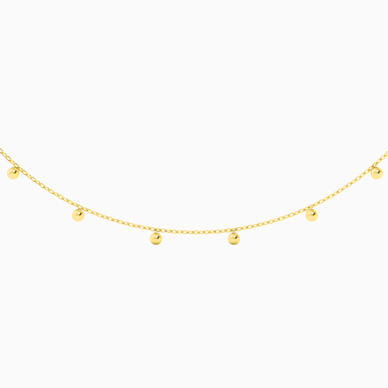 18K Gold Chain Necklace