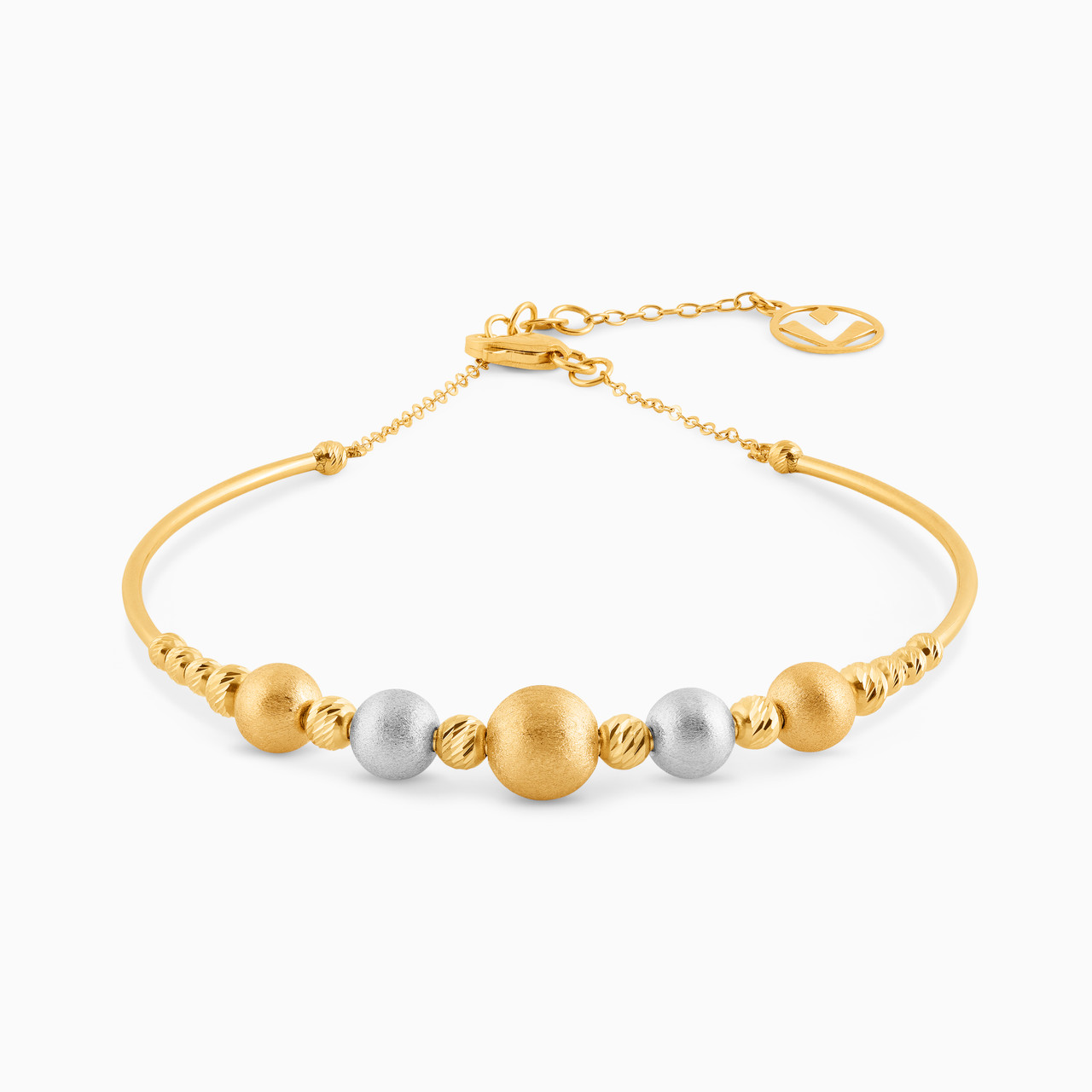 18K Gold Chain Bracelet