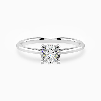 Circle Diamond Ring in 18K Gold - KR106585
