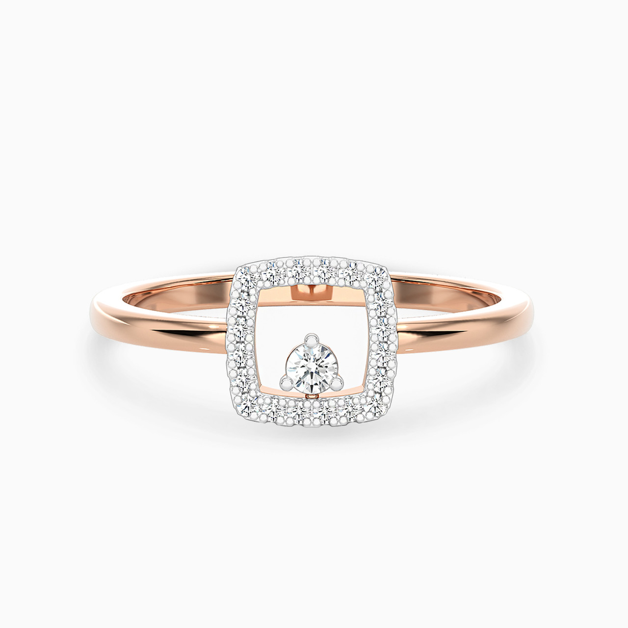 18K Gold Diamond Statement Ring