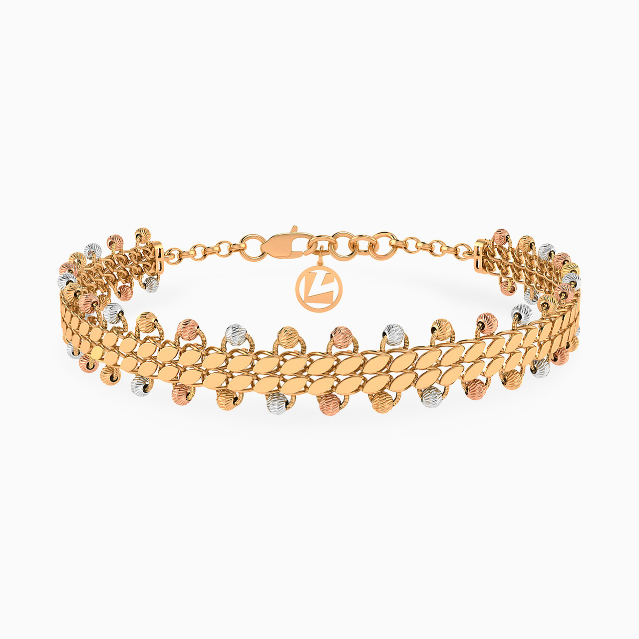 21K Gold Chain Bracelet