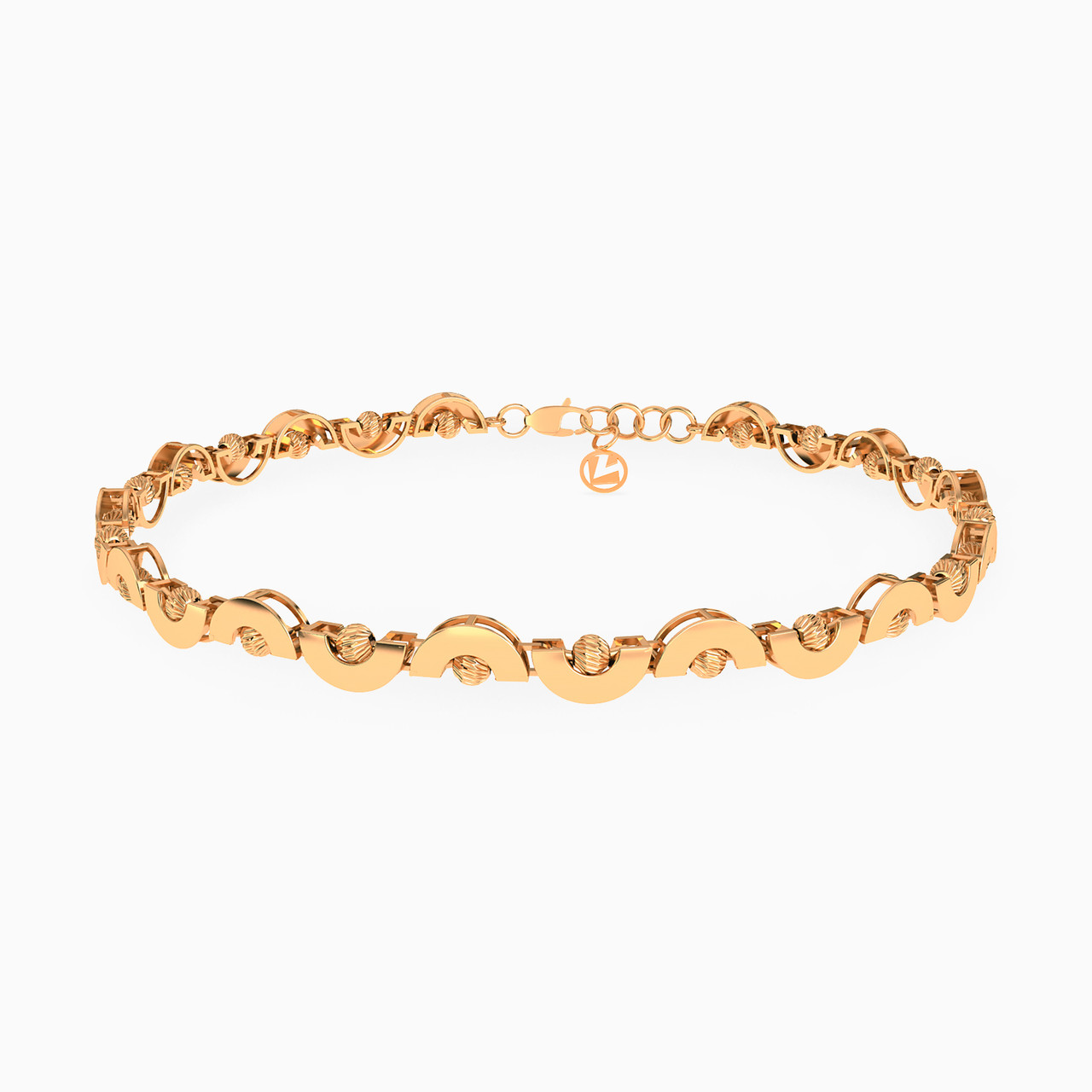 21K Gold Chain Bracelet