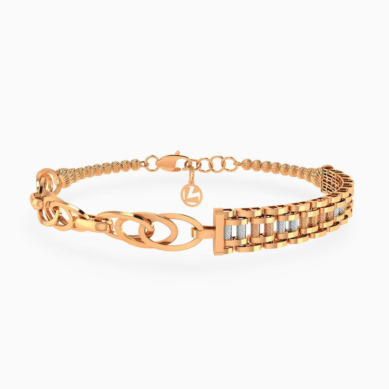 21K Gold Chain Bracelet