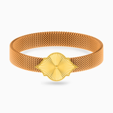 Arabesque Cuff Bracelet in 18K Gold - 111311100002 Arabesque Cuff Bracelet in 18K Gold - 111311100002